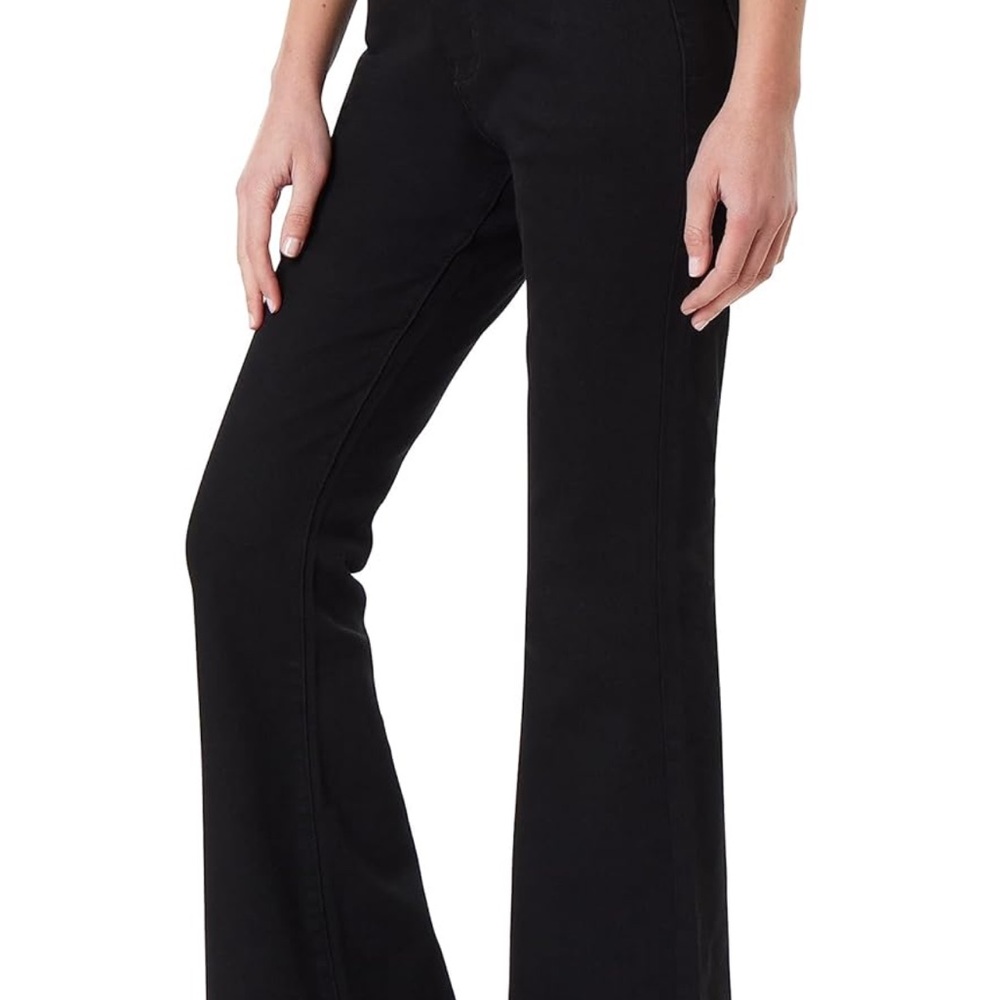 Wallflower Women's Black Flare Jeans